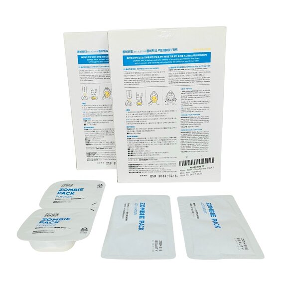 SKIN1004 BEAUTY "Zombie Pack" Pore Tightening Lifting Facial Mask | Set of 2 - Picture 2 of 3